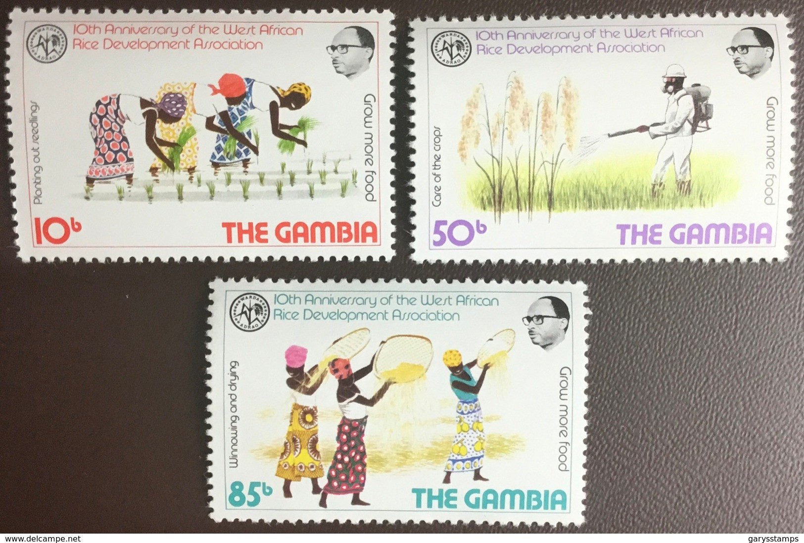 Gambia 1981 Rice Development MNH - Gambia (1965-...)