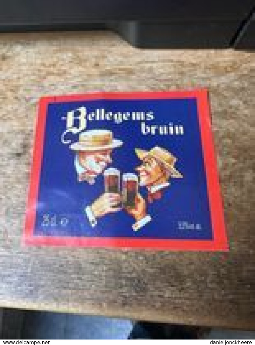 Bellegems Bruin Label Etiket 25 Cl - Alcoholen & Sterke Drank