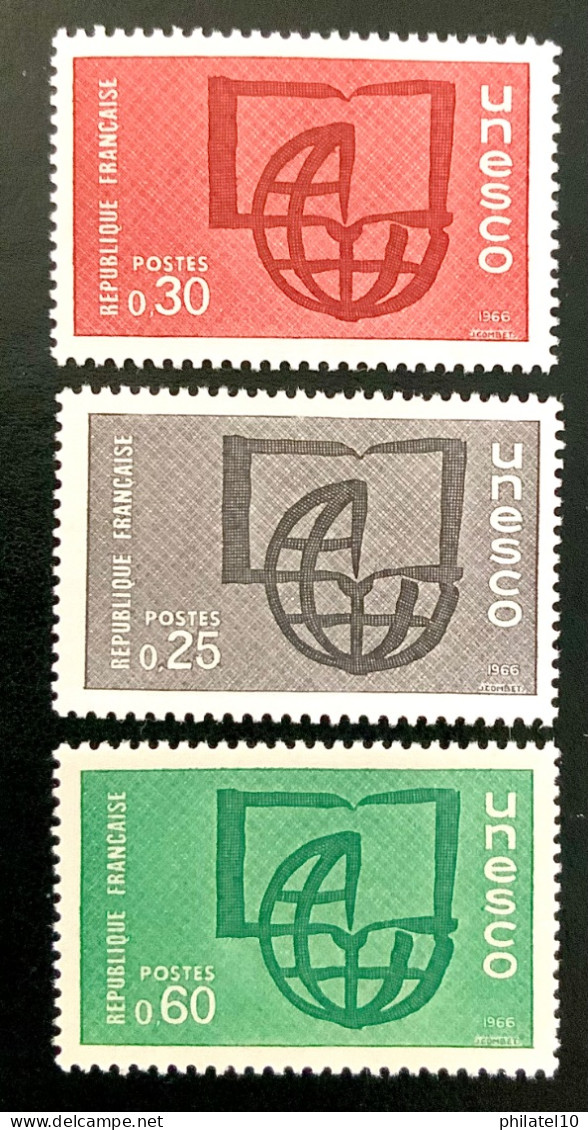 1966 FRANCE UNESCO MONDE - NEUF** - Unused Stamps