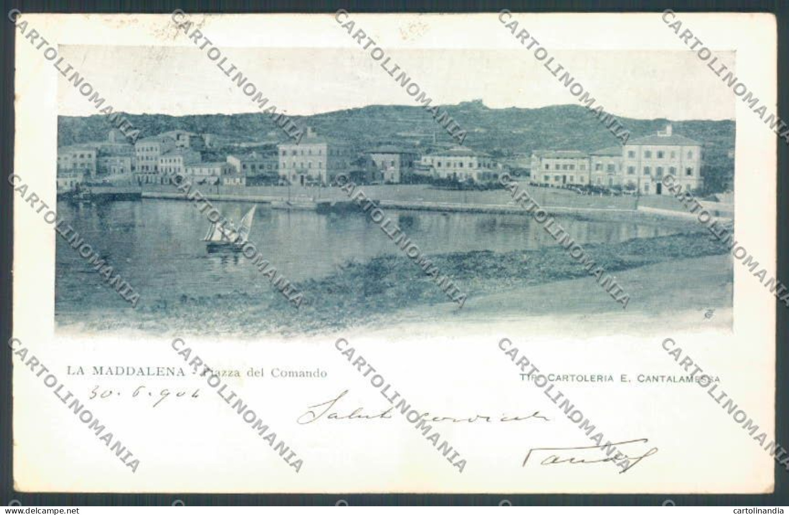 Sassari La Maddalena Cartolina ZG0255 - Sassari