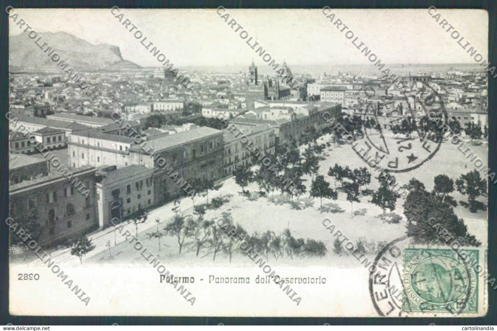 Palermo Città Alterocca Cartolina ZT7354 - Palermo