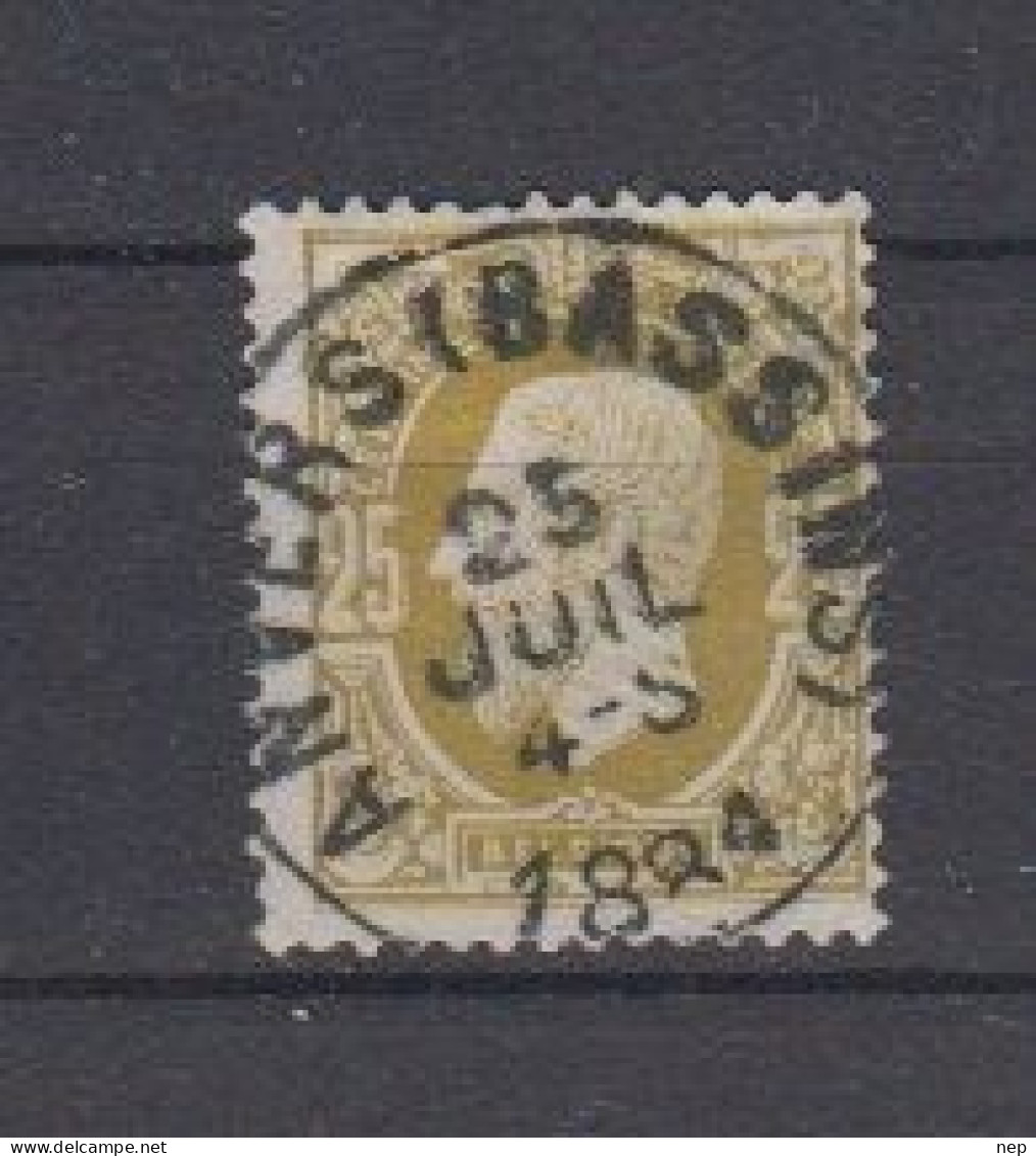 BELGIË - OBP - 1869/83 - Nr 32 - T0 (ANVERS (BASSINS)) - Coba + 2.00 € - 1869-1883 Leopoldo II