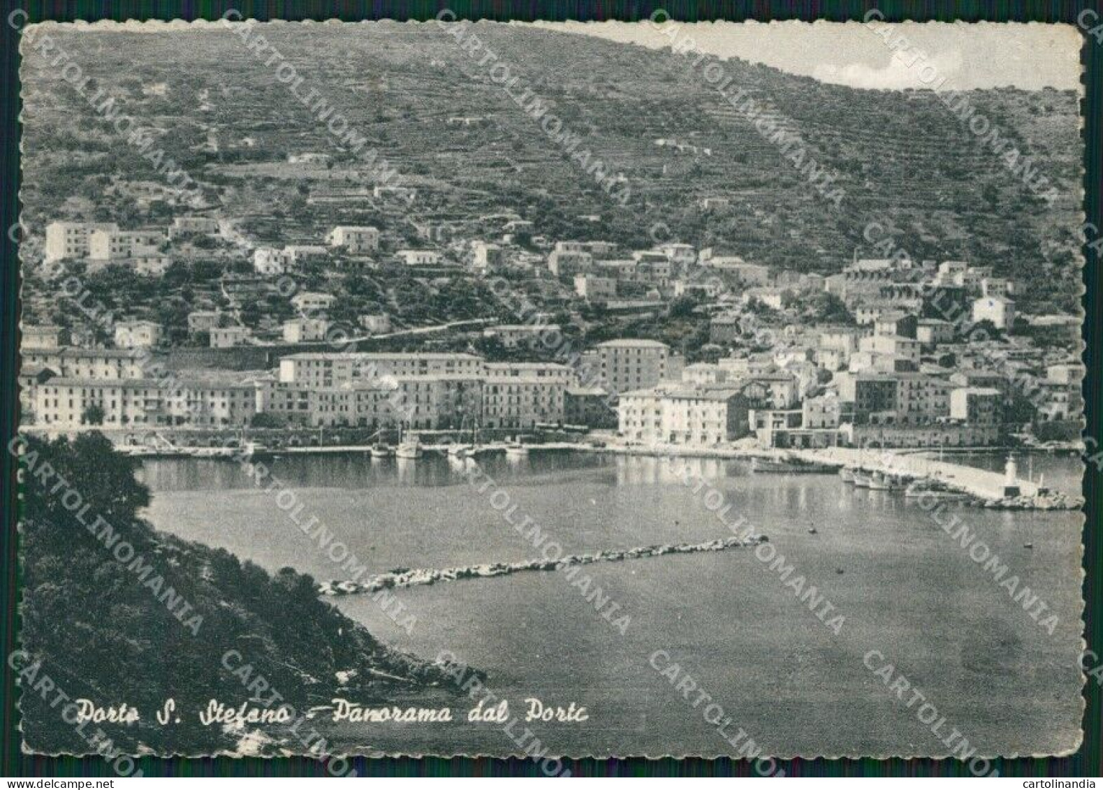 Grosseto Porto Santo Stefano FG Cartolina ZK6818 - Grosseto