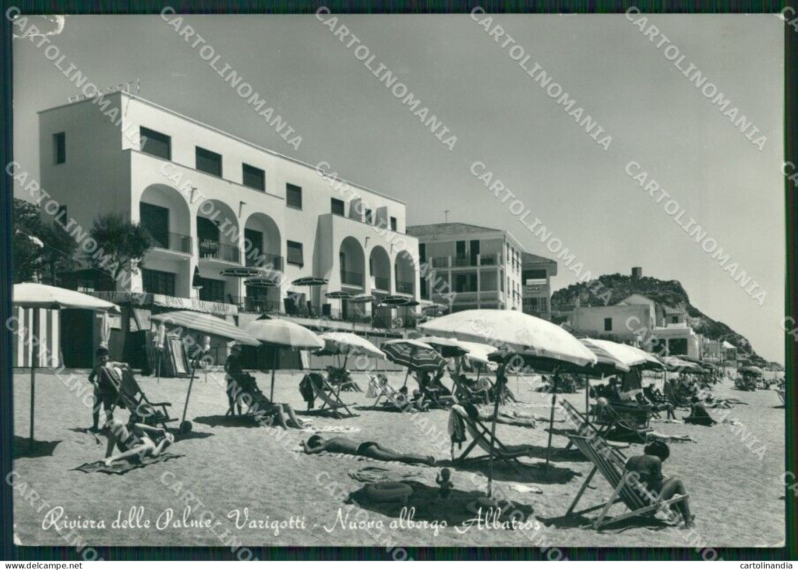 Savona Finale Ligure Varigotti ABRASA Foto FG Cartolina ZK2845 - Savona