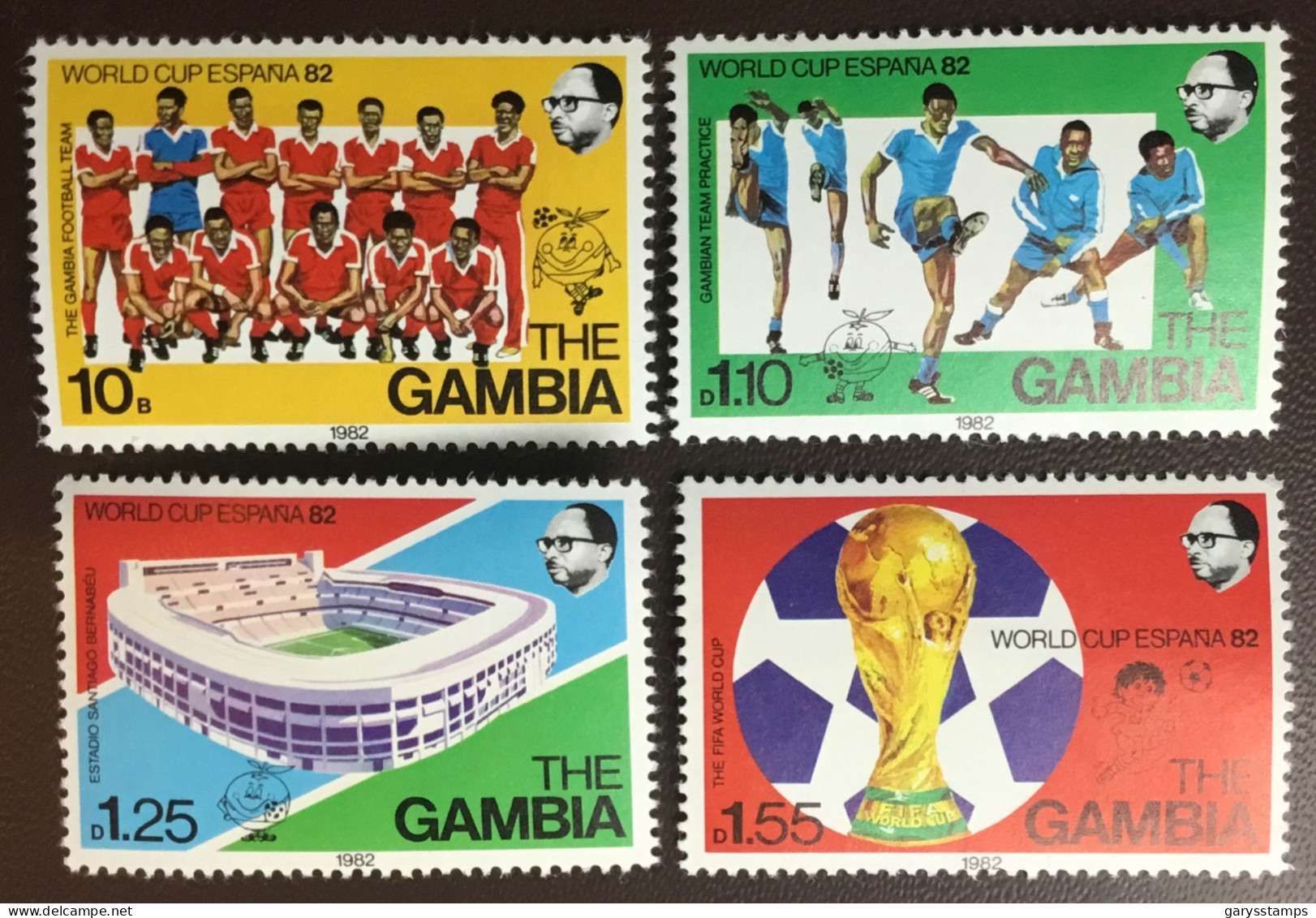 Gambia 1982 World Cup MNH - Gambia (1965-...)