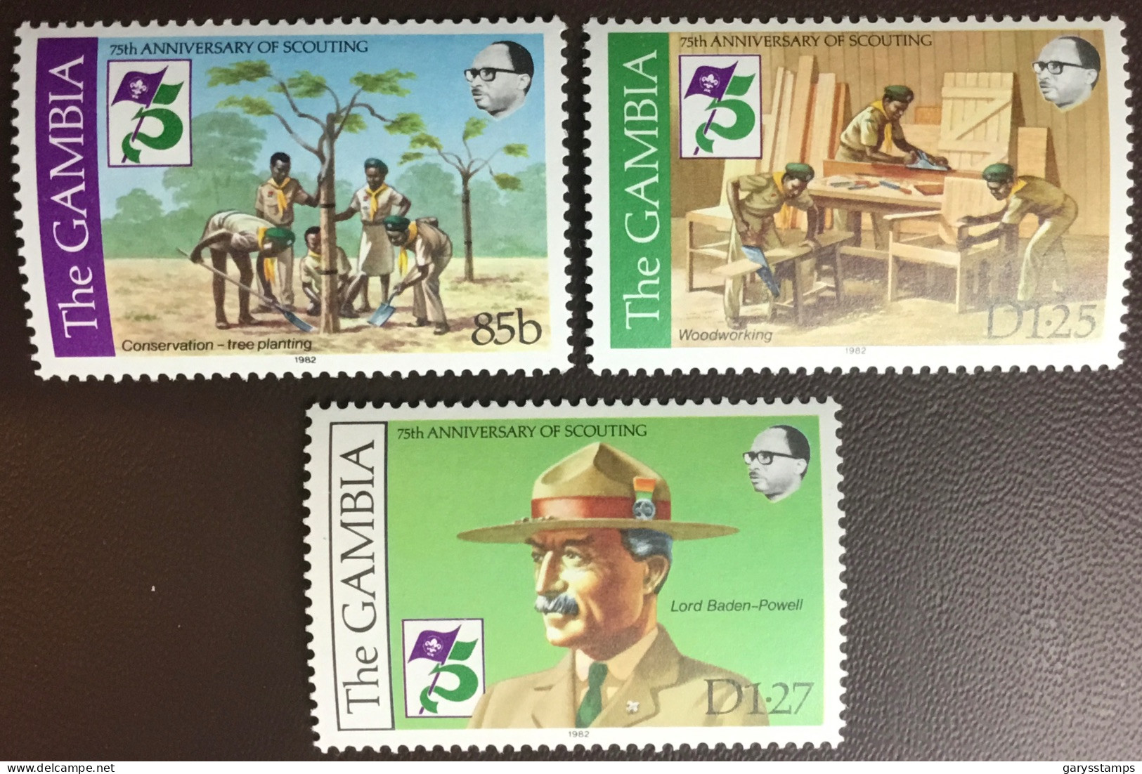 Gambia 1982 Scouts Anniversary MNH - Gambia (1965-...)