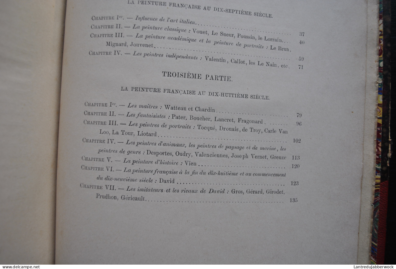 WYZEWA PERREAU Les Grands Peintres Des Flandres De La Hollande De L'Italie De La France Firmin-Didot 1890 Reliure Cuir - 1801-1900