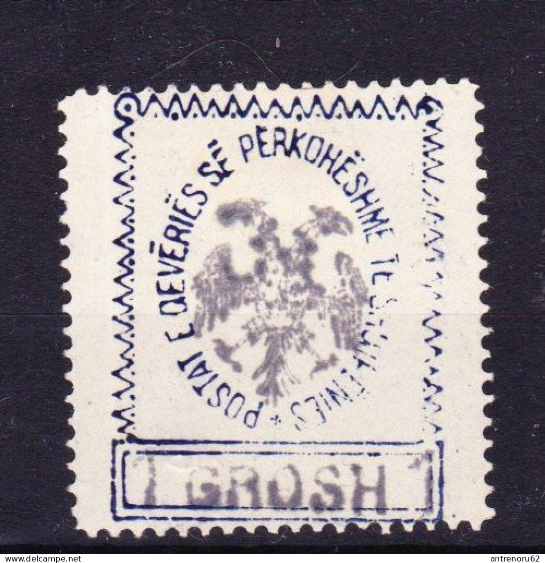 STAMPS-ALBANIA-1913-UNUSED-MH*-SEE-SCAN - Albania