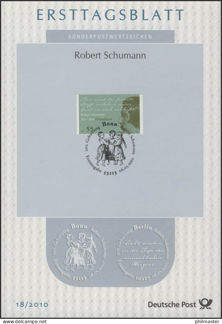 ETB 18/2010 Robert Schumann, Komponist - 2001-2010