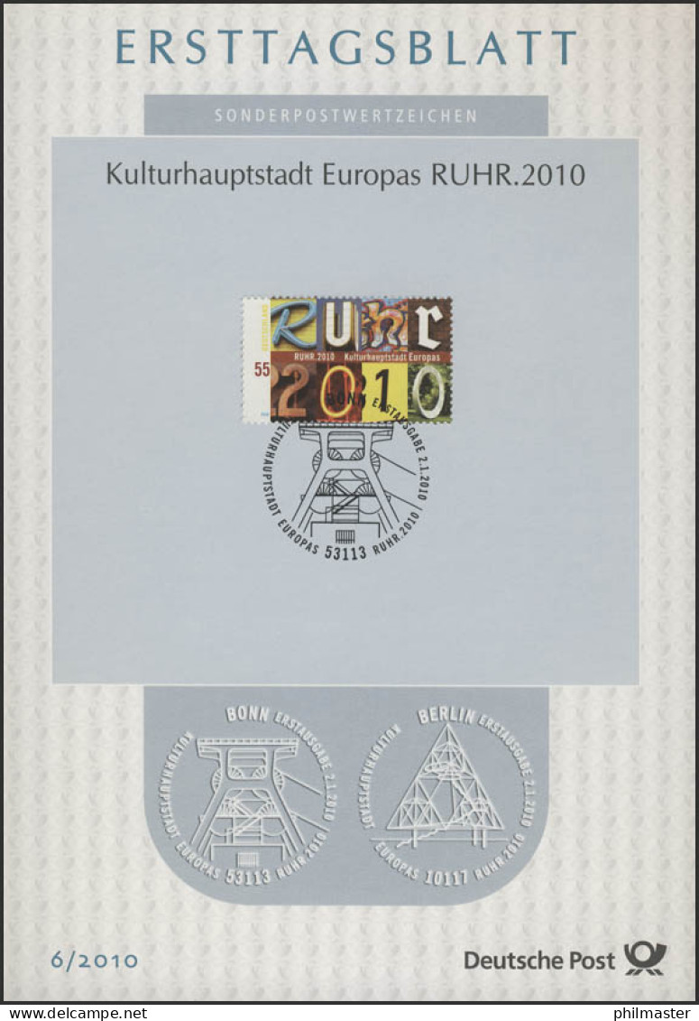 ETB 06/2010 Kulturhauptstadt Europa, Ruhr - 2001-2010