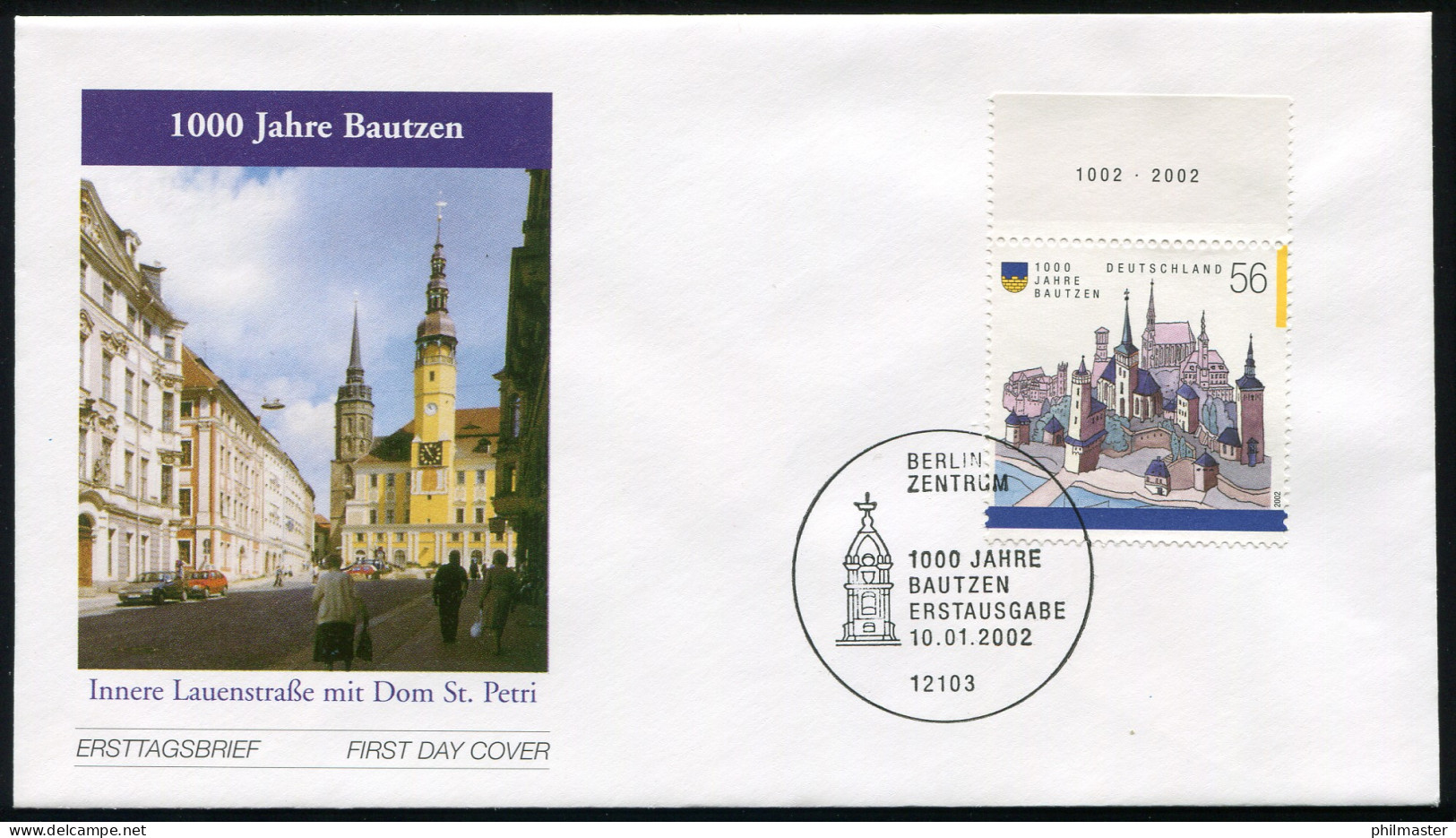 2232 Bautzen FDC Berlin - Briefe U. Dokumente