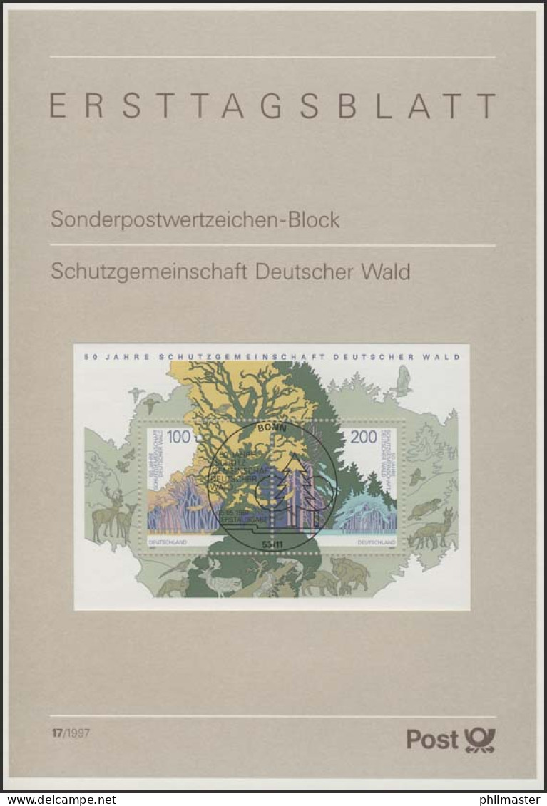 ETB 17/1997 - Block: Schutzgemeinschaft Dt. Wald - 1991-2000