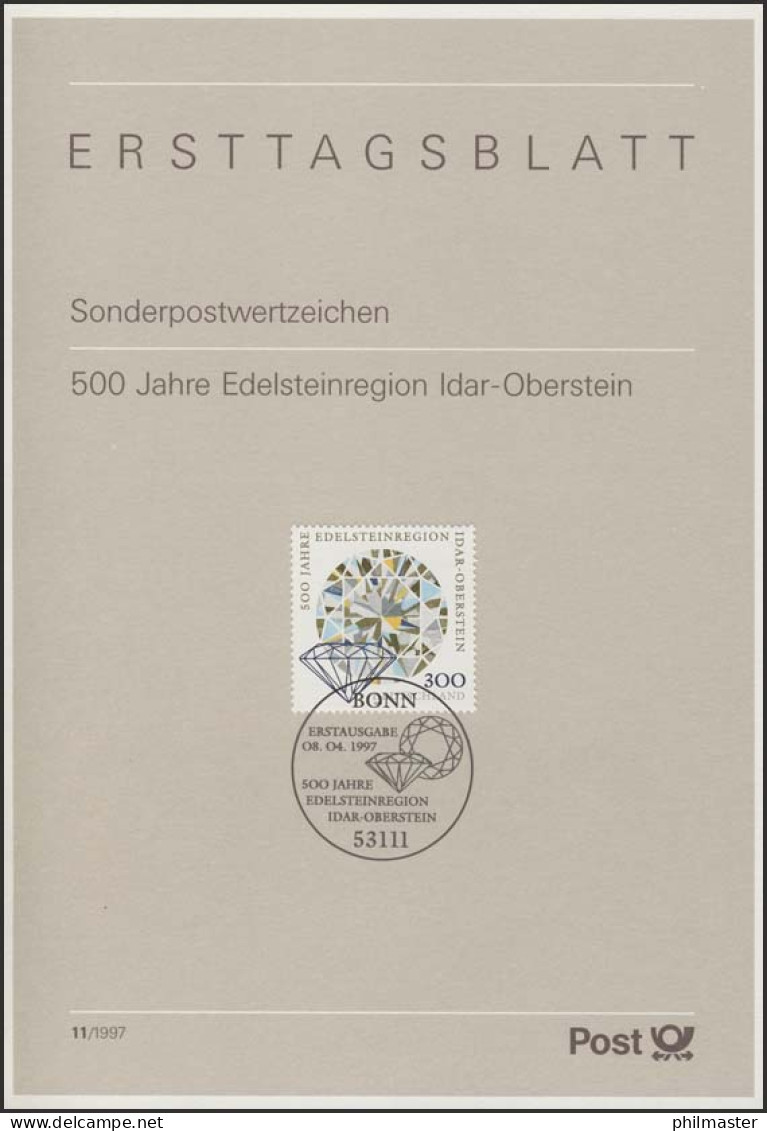 ETB 11/1997 - Edelsteinregion, Idar-Oberstein - 1991-2000