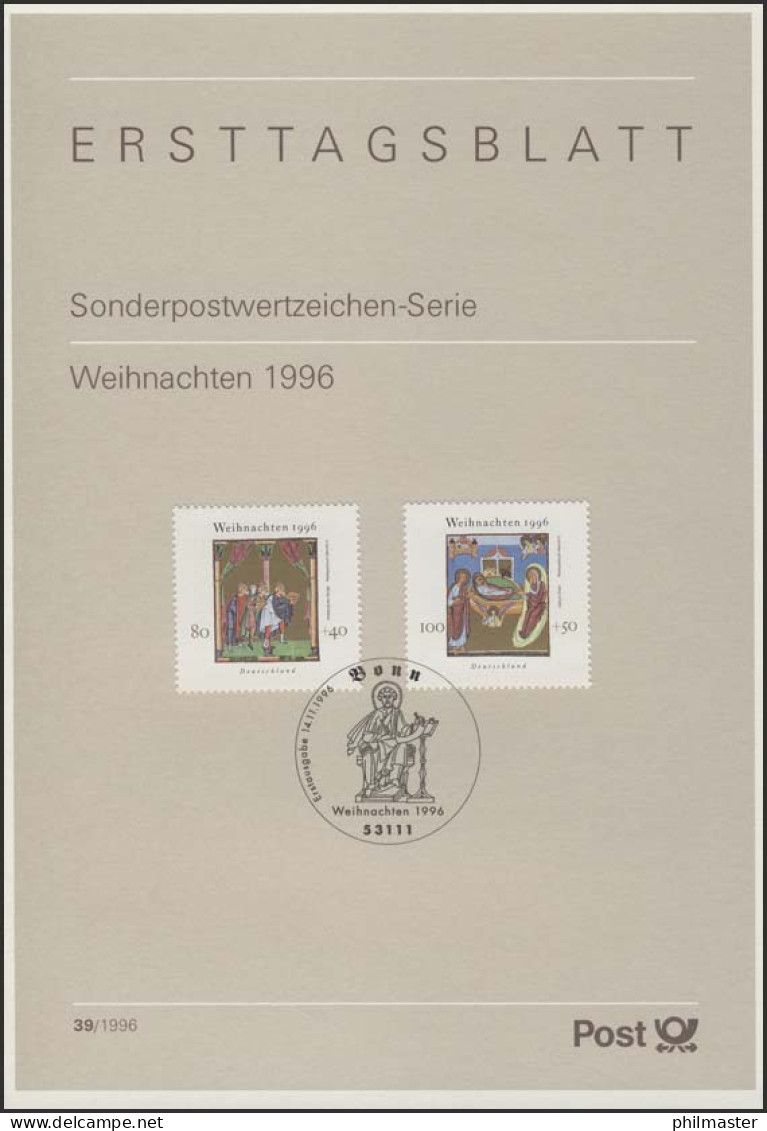 ETB 39/1996 - Weihnachten, Die Heiligen Drei Könige - 1991-2000