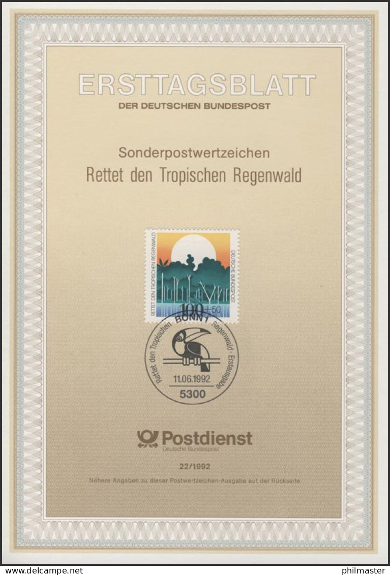 ETB 22/1992 - Regenwald - 1991-2000