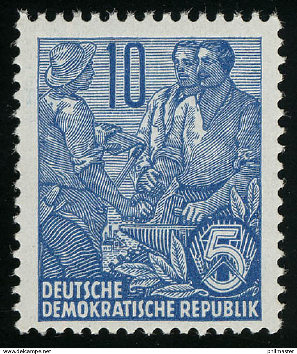 578B Fünfjahrplan 10 Pf, Zähnung B, ** Postfrisch - Unused Stamps