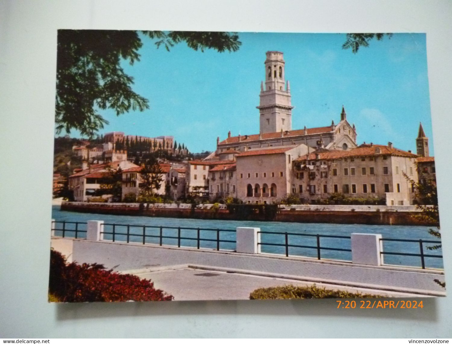 Cartolina Viaggiata "VERONA  Il Duomo E Castel S. Pietro" 1966 - Verona