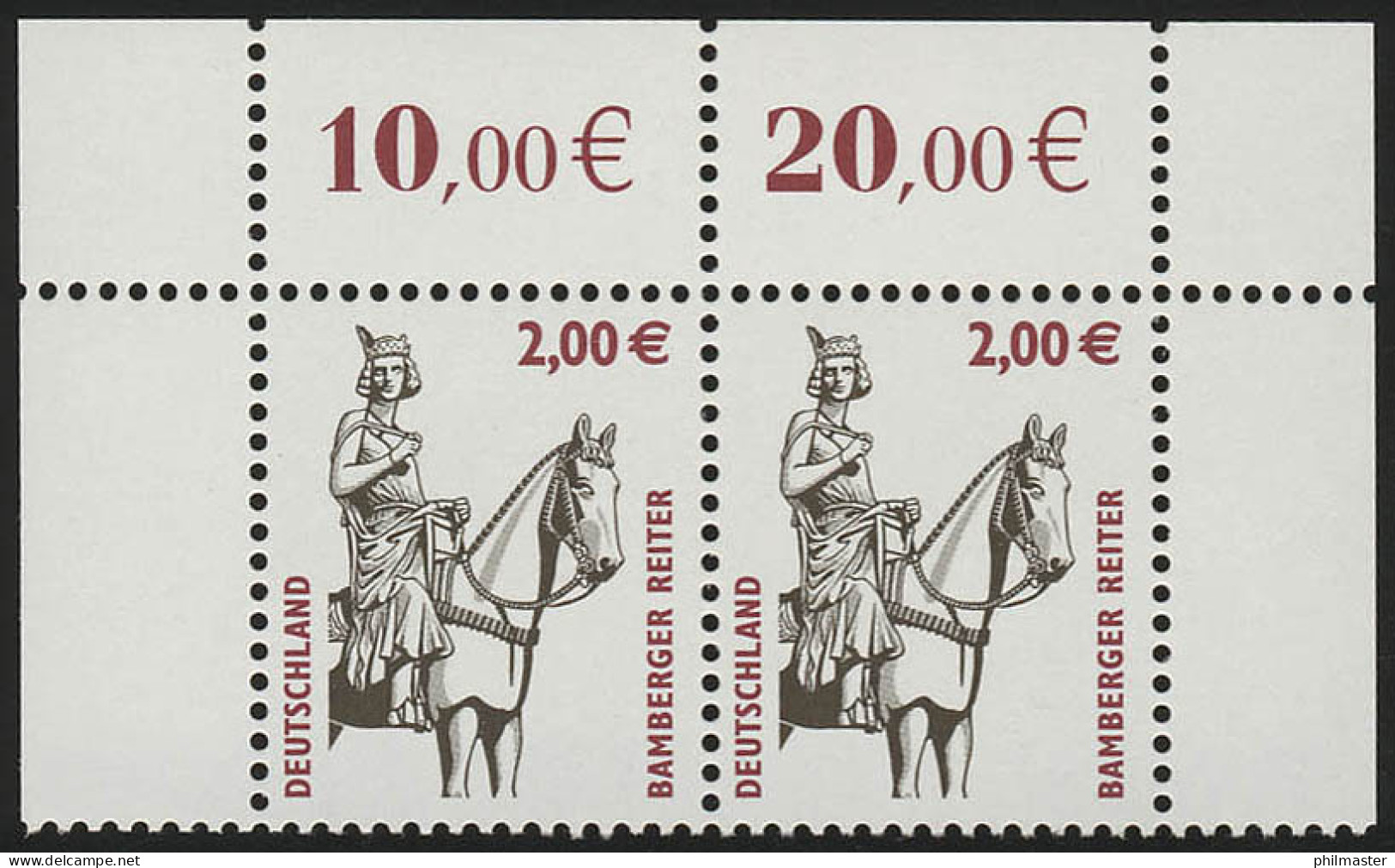 2314 SWK 2,00 Euro Paar OR ** Postfrisch - Unused Stamps