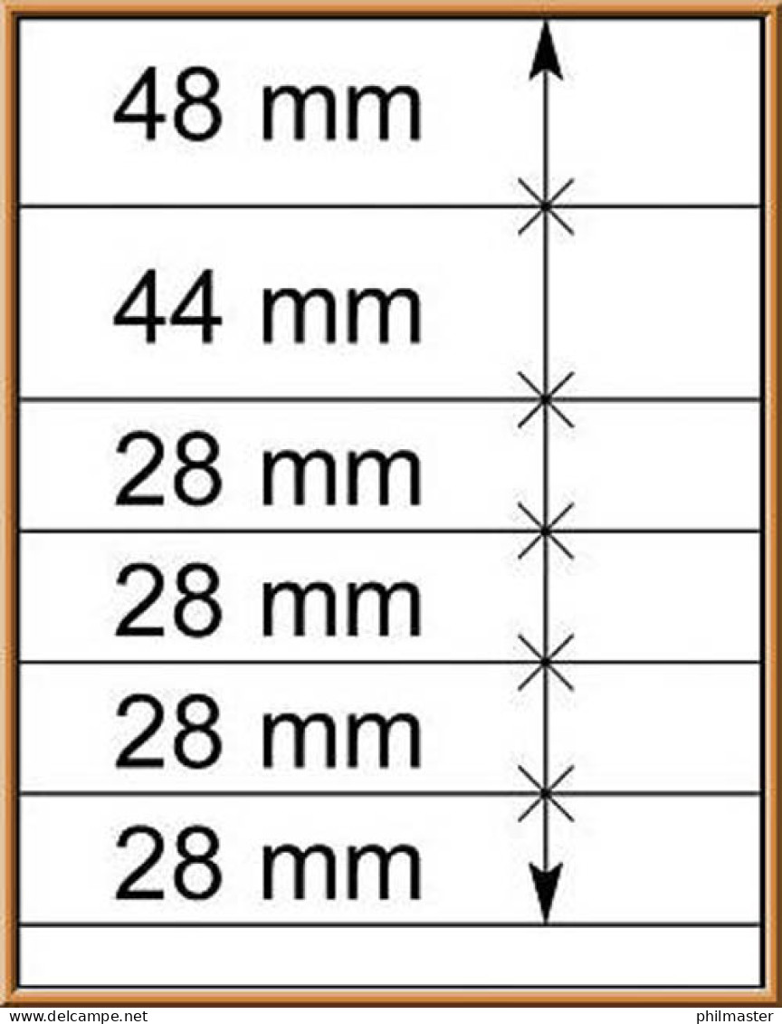 LINDNER-T-Blanko-Blätter Nr. 802 605 - 10er-Packung - Blank Pages