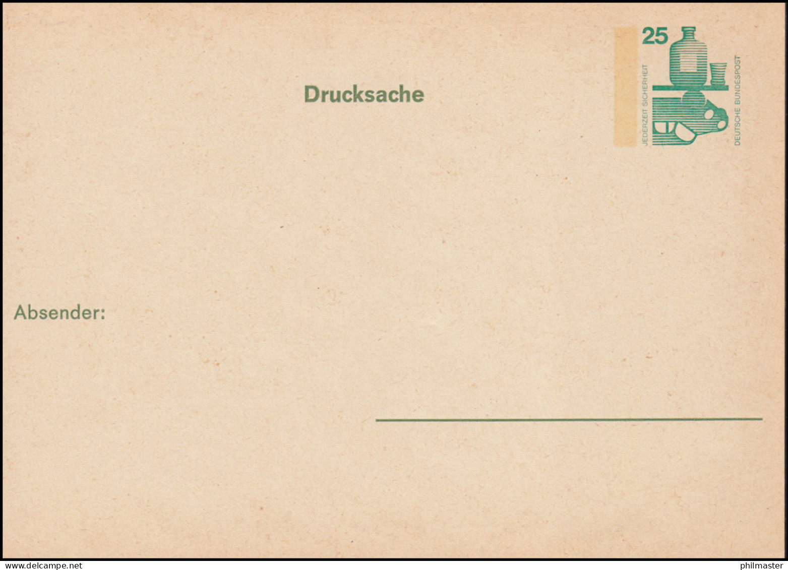 PP 93 Antwortpostkarte 25 Pfennig Drucksache / 30 Pfennig 1973, Ungebraucht ** - Privé Briefomslagen - Ongebruikt