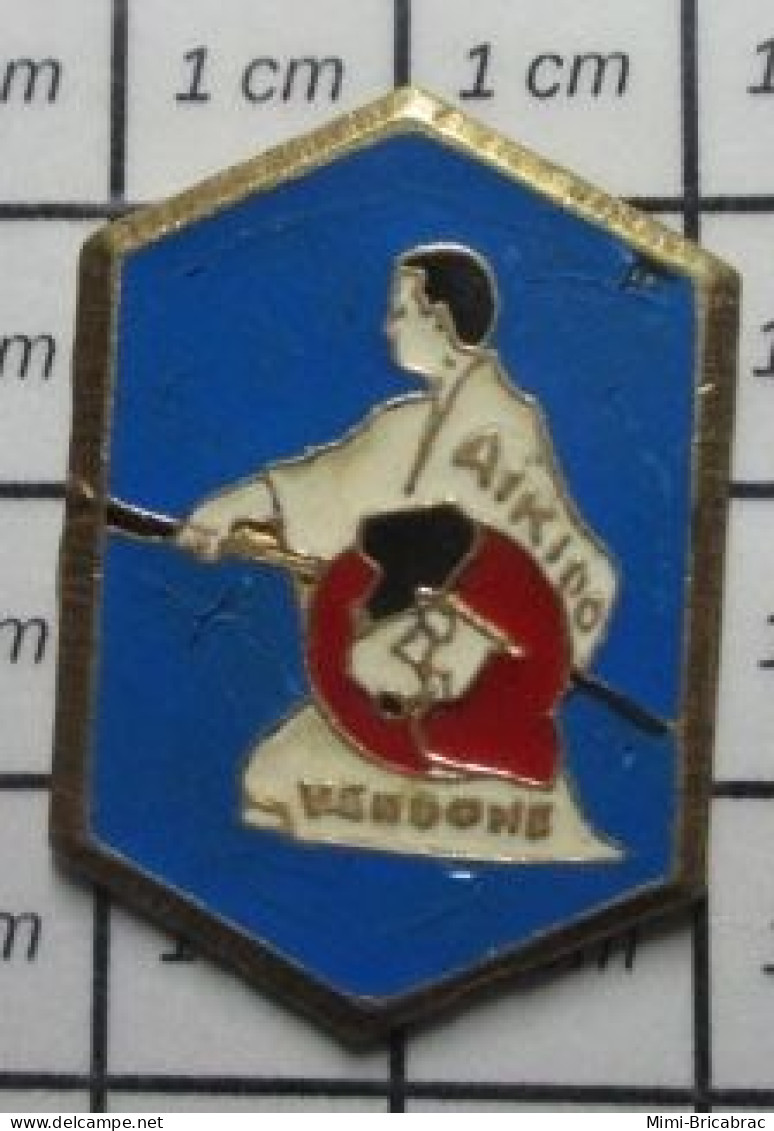 3417 Pin's Pins / Beau Et Rare /  SPORTS / AIKIDO VENDOME - Judo