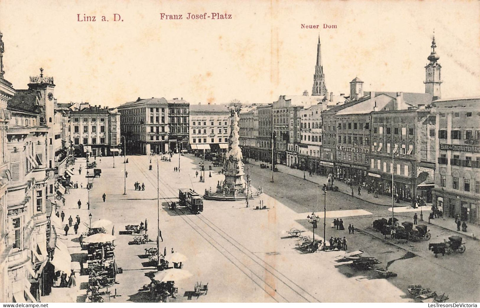 AUTRICHE - Linz - Franz Josef-Platz - Carte Postale Ancienne - Linz