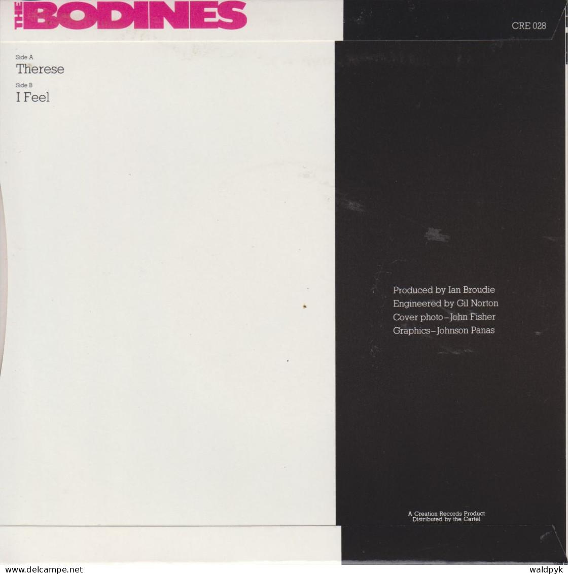 THE BODINES - Therese - Other - English Music