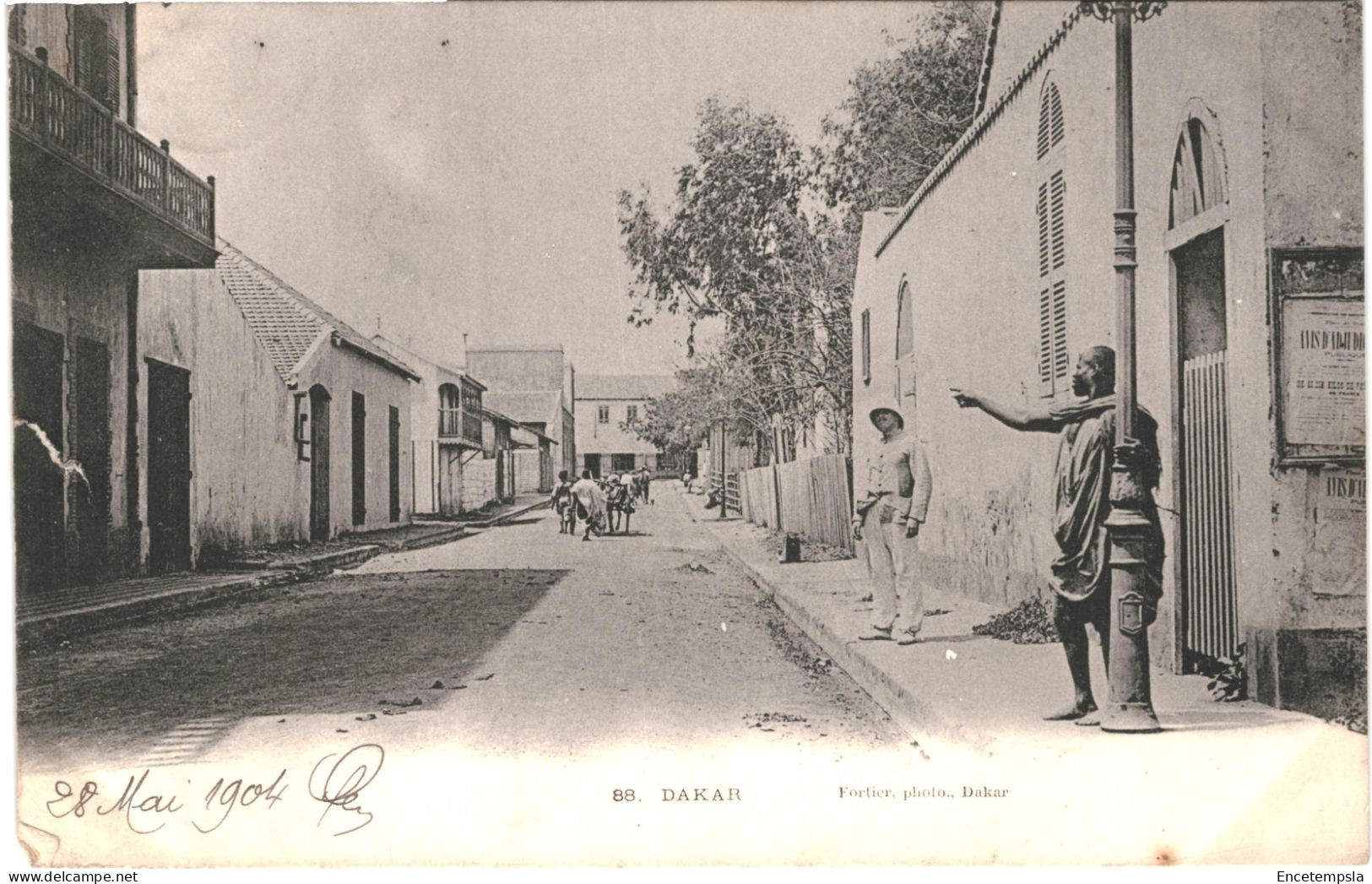 CPA Carte Postale Sénégal Dakar Une Rue   1903  VM79888ok - Sénégal