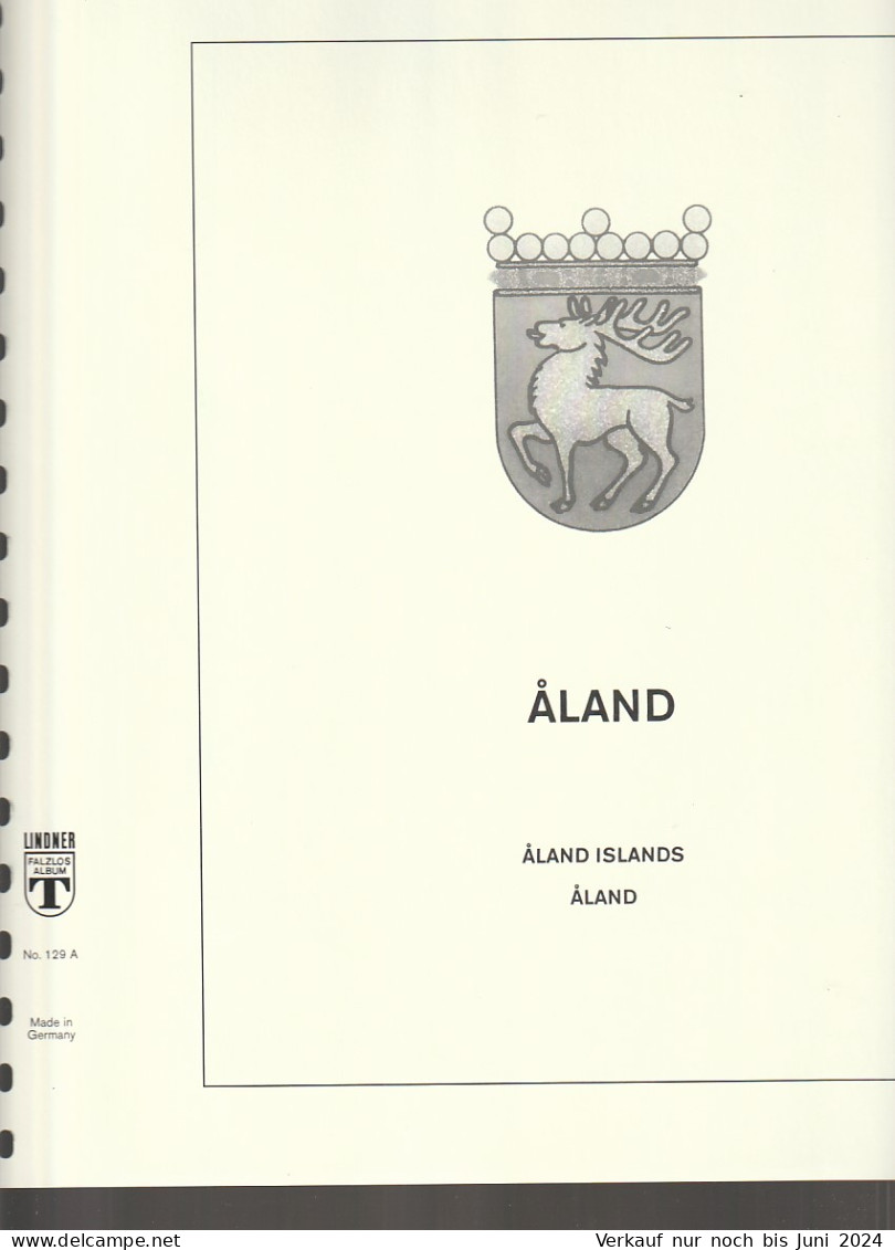 Aland Lindner-T Vordrucke 1984-2011 ( Blatt 1-40 ) ; Gebraucht , Gute Erhaltung - Pre-Impresas