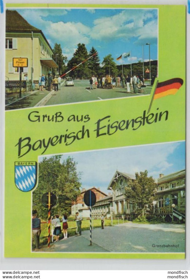 Bayerisch Eisenstein - Grenzbahnhof - Grenzübergang Deutschland / Tschechien - Stations - Zonder Treinen