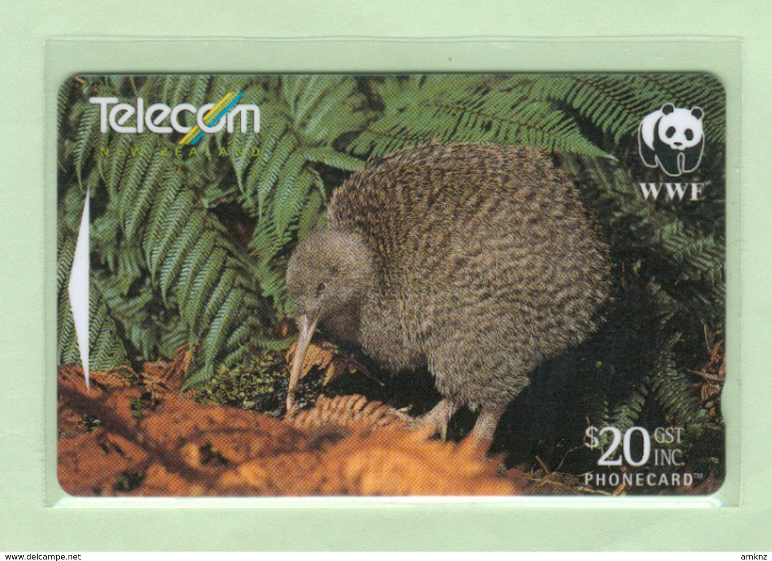 New Zealand - 1998 WWF Endangered Birds - $20 Kiwi - NZ-G-192 - Very Fine Used - New Zealand