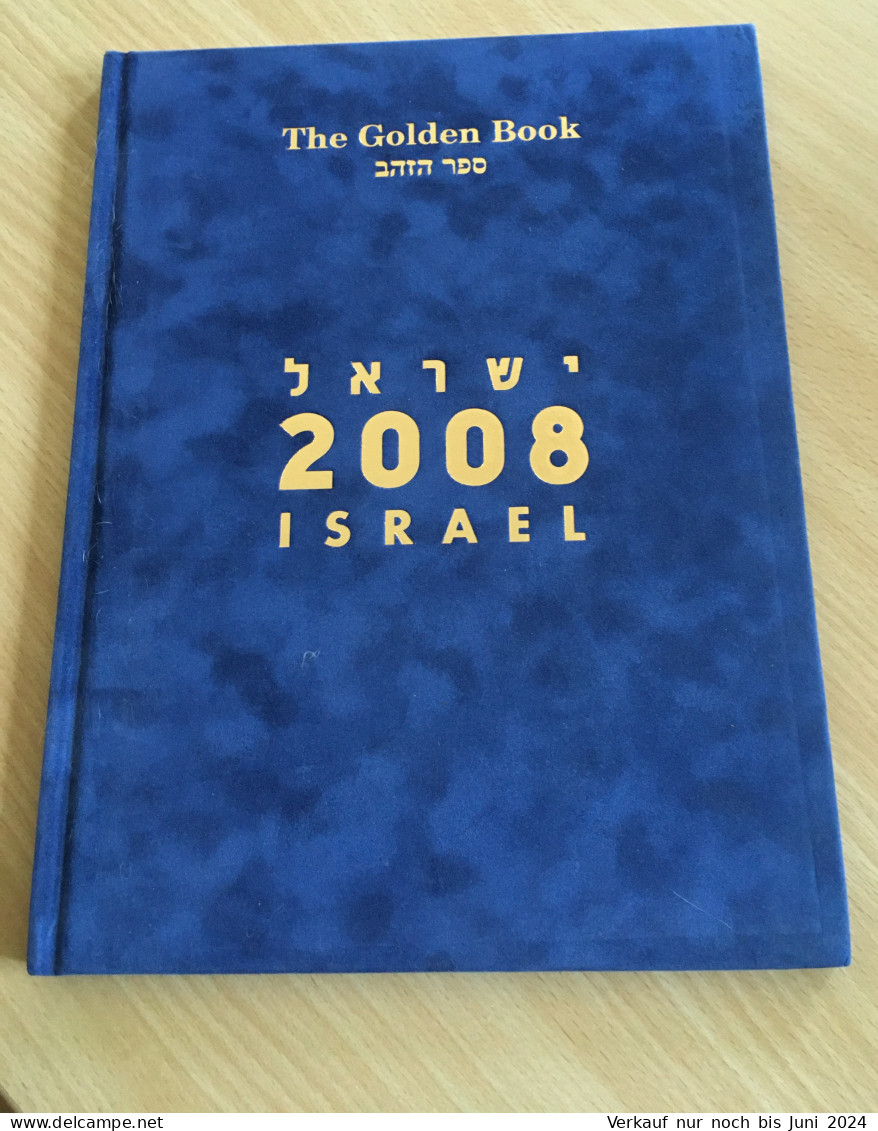 AC David Feldman "The Golden Book , Israel 2008" - Catalogues For Auction Houses