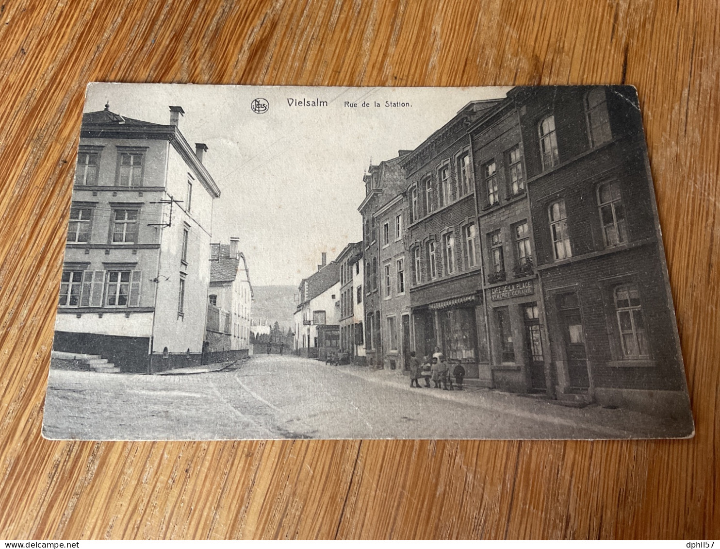 CP Ancienne De Vielsam : Rue De La Station 1925 - Vielsalm