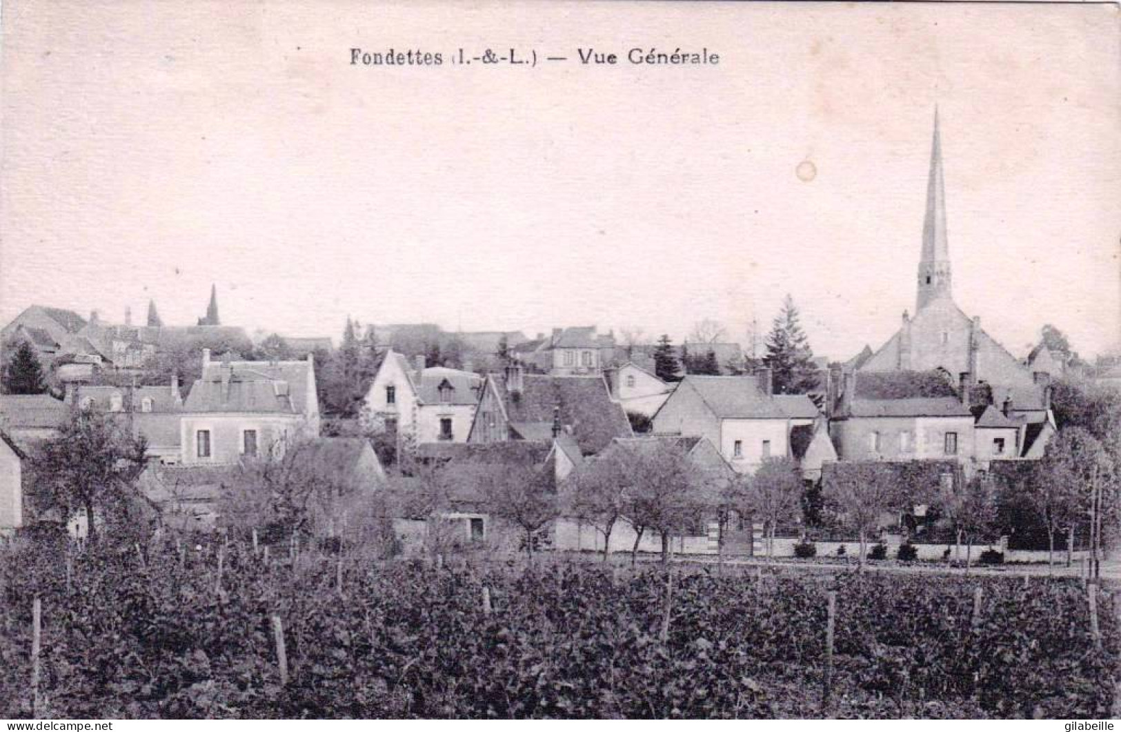37 - Indre Et Loire -  FONDETTES - Vue Generale - Fondettes