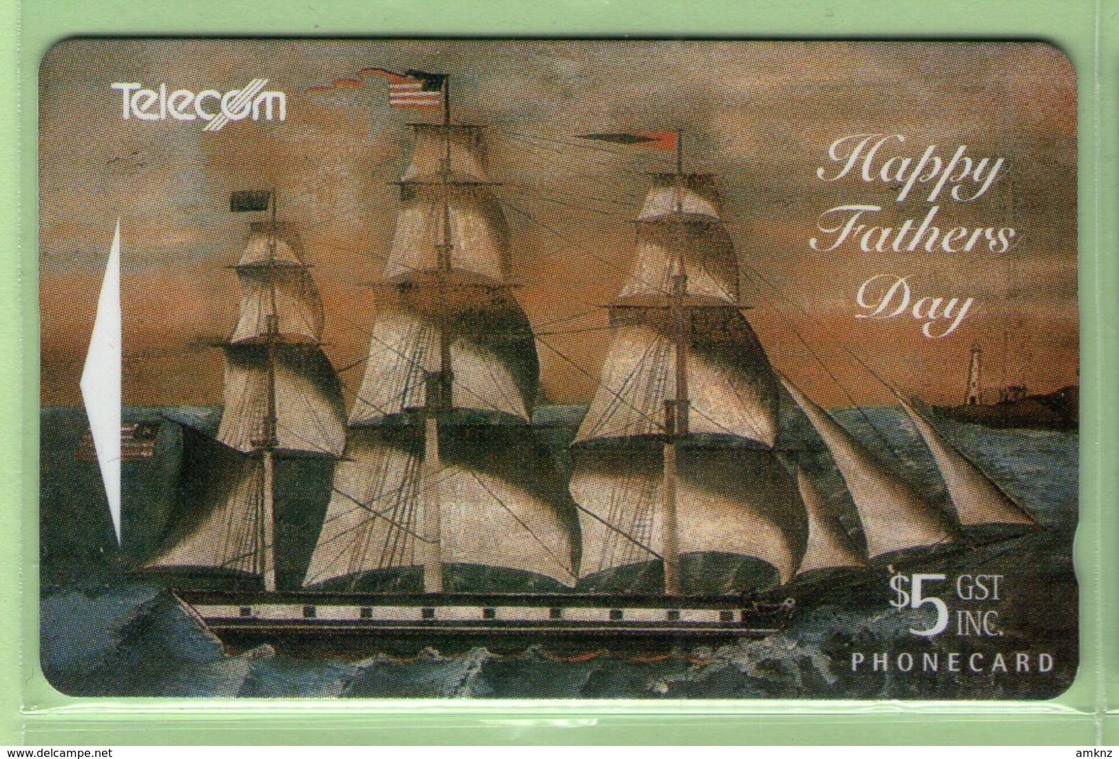 New Zealand - Gift Cards - 1994 Fathers Day $5 - NZ-G-6 - VFU - Neuseeland