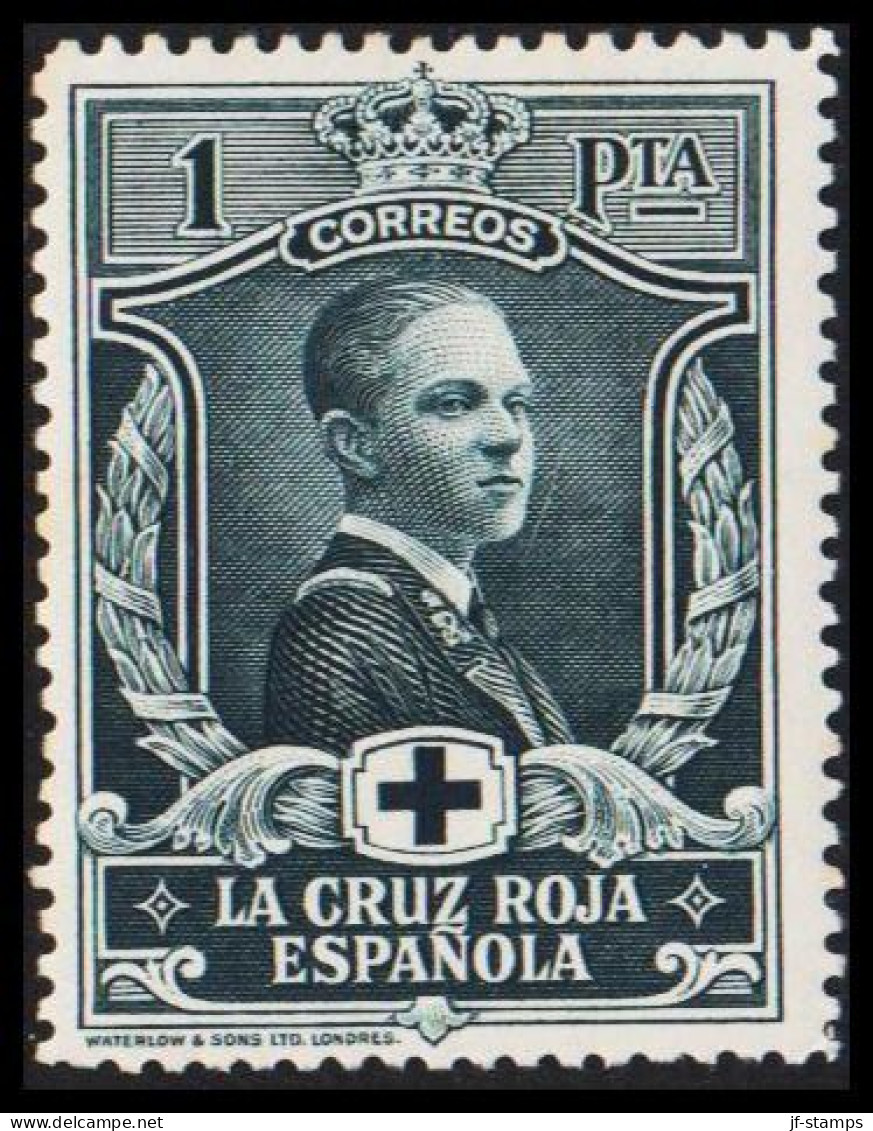 1926. ESPANA. RED CROSS. The Royal Family. 1 PTA, Hinged (Michel 308) - JF545022 - Nuovi