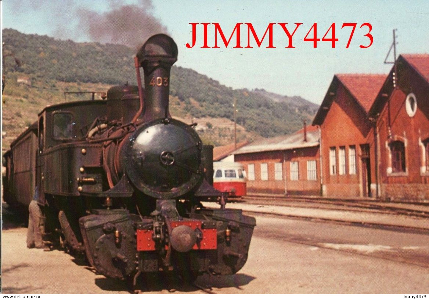 CPM - TRAIN PERIODIQUE EN GARE DU CHEYLARD - Ligne De LA VOULTE SUR RHÔNE à DUNIERES  - N° 30 - Photo Henri DOMENGIE - Stations - Met Treinen