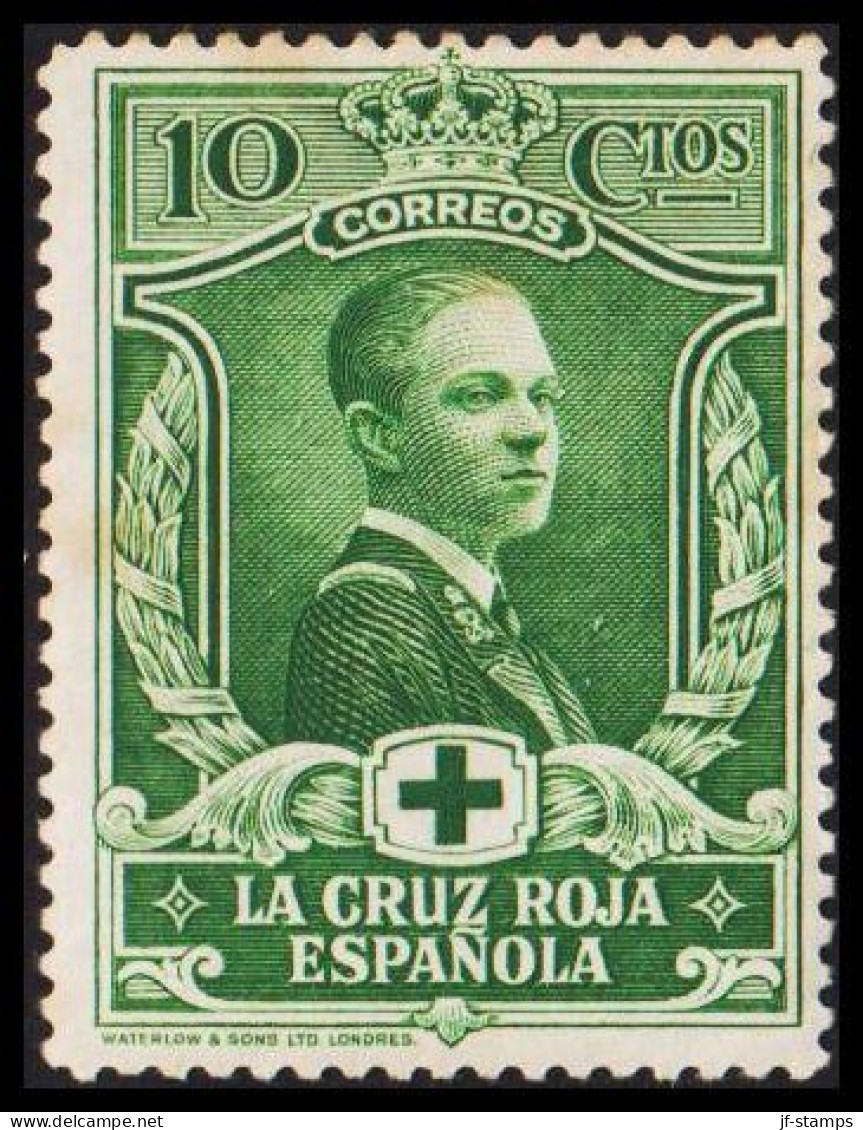 1926. ESPANA. RED CROSS. The Royal Family. 10 CTOS, Hinged (Michel 301) - JF545025 - Nuovi