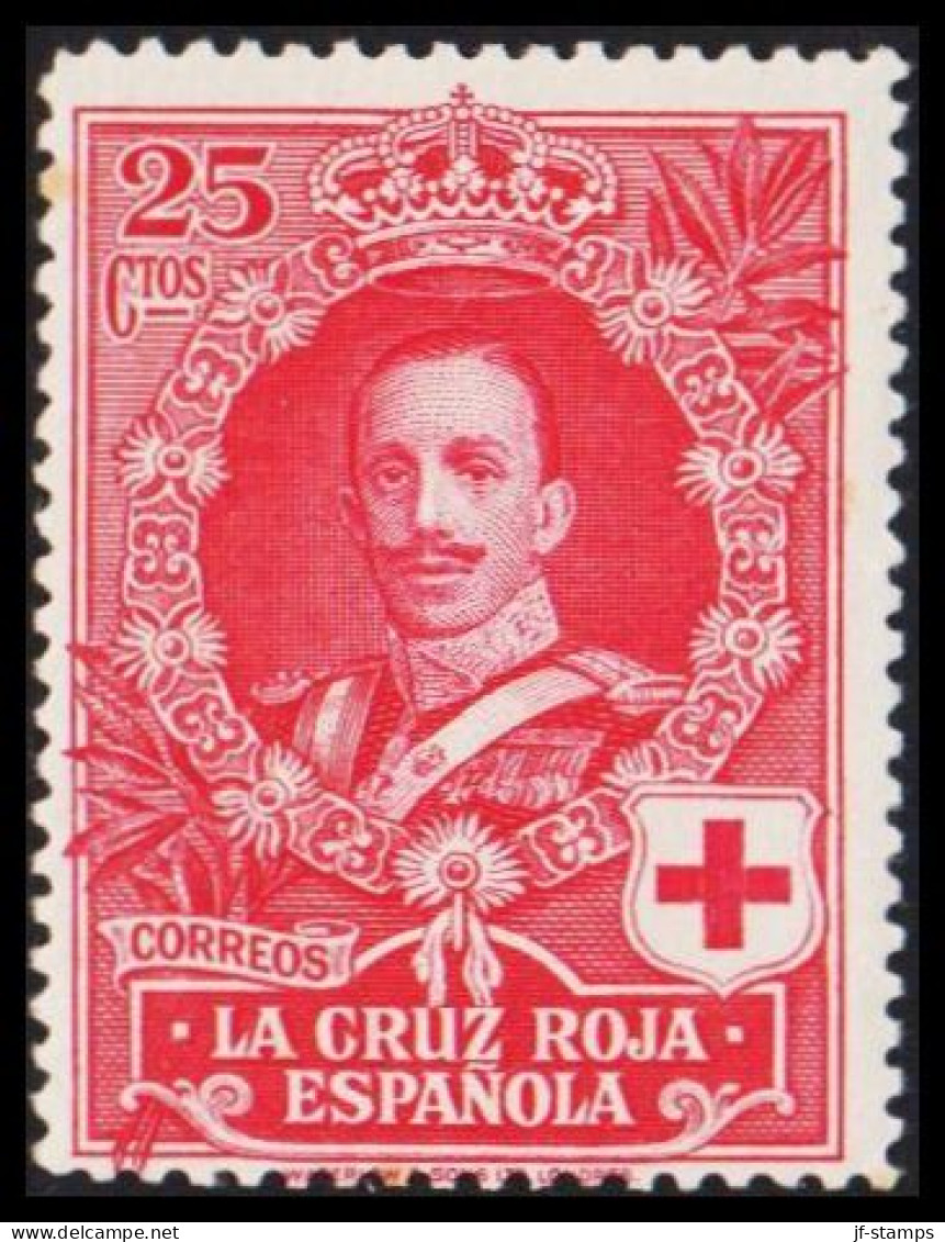 1926. ESPANA. RED CROSS. The Royal Family. 25 CTOS, Hinged (Michel 304) - JF545027 - Nuovi