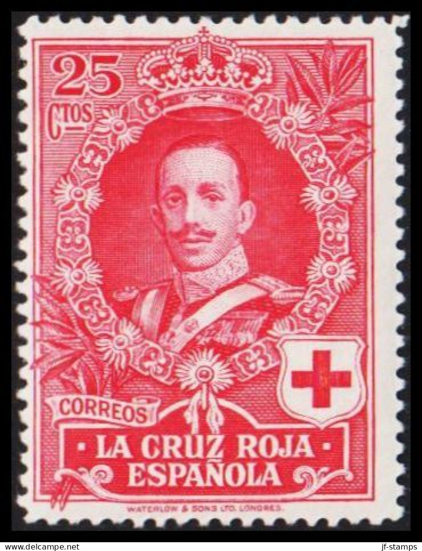 1926. ESPANA. RED CROSS. The Royal Family. 25 CTOS, Hinged (Michel 304) - JF545029 - Nuovi