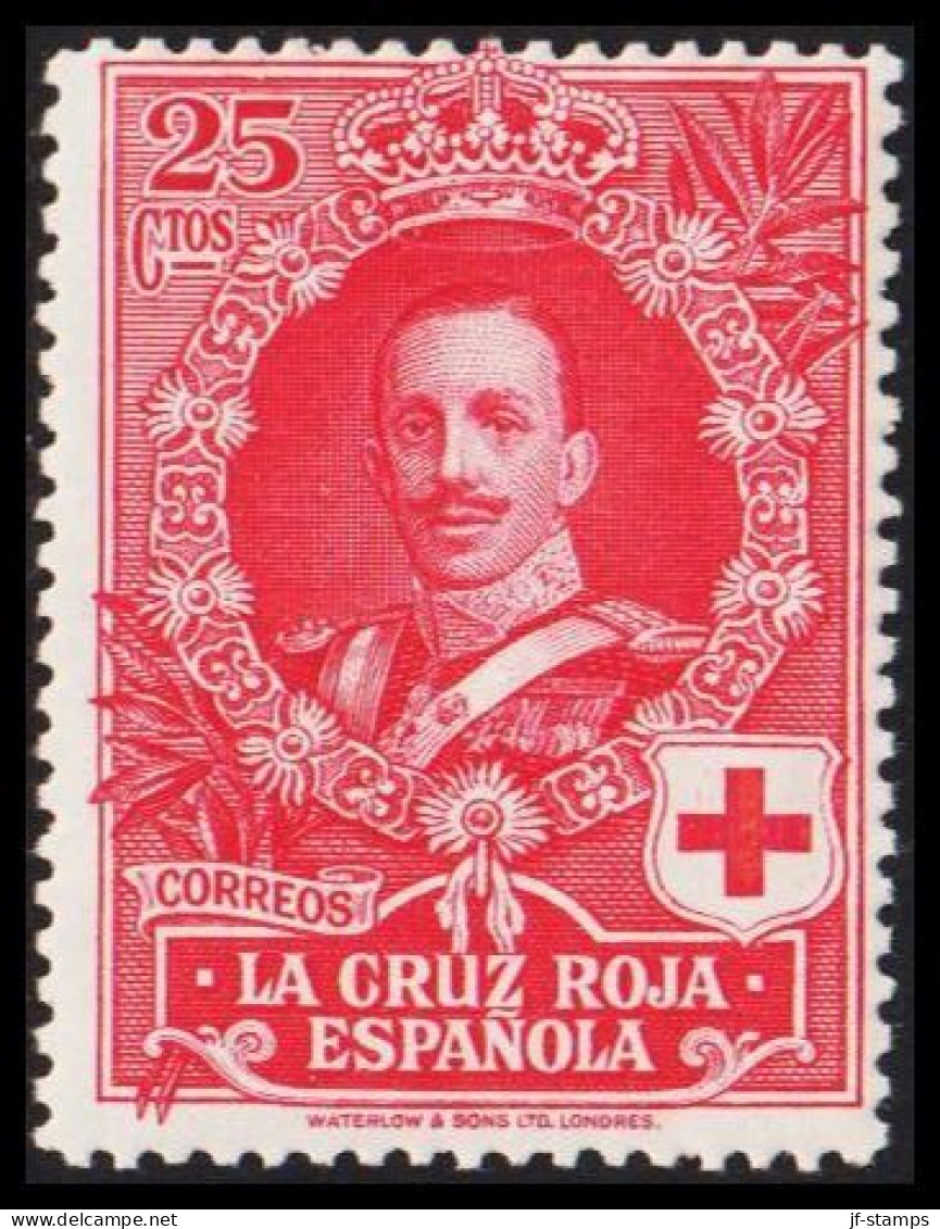 1926. ESPANA. RED CROSS. The Royal Family. 25 CTOS, Hinged (Michel 304) - JF545030 - Neufs