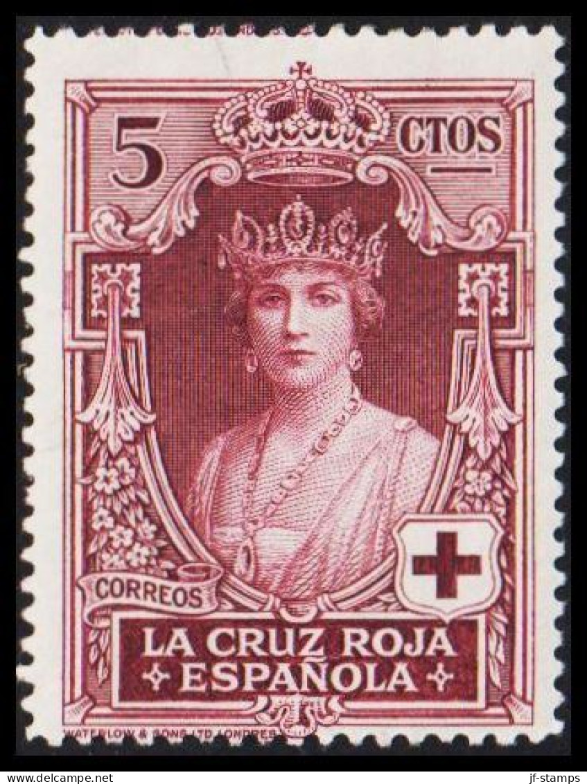 1926. ESPANA. RED CROSS. The Royal Family. 5 CTOS, Hinged (Michel 300) - JF545035 - Neufs