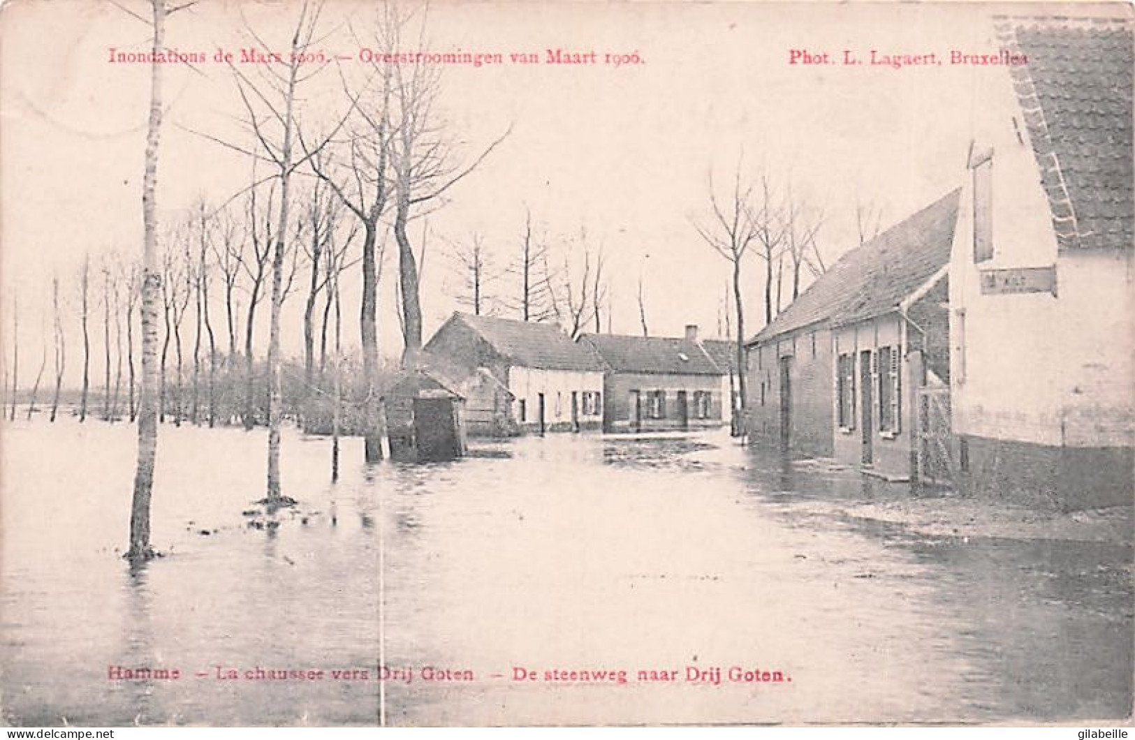 HAMME - Overstroomingen Van Maart 1906 - Inondations De Mars 1906 - Hamme