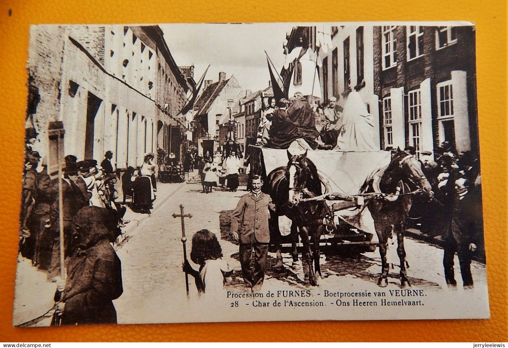 VEURNE  -  FURNES -  Boetprocessie, Ons Heeren Hemelvaart  - Char De L' Ascension - Veurne