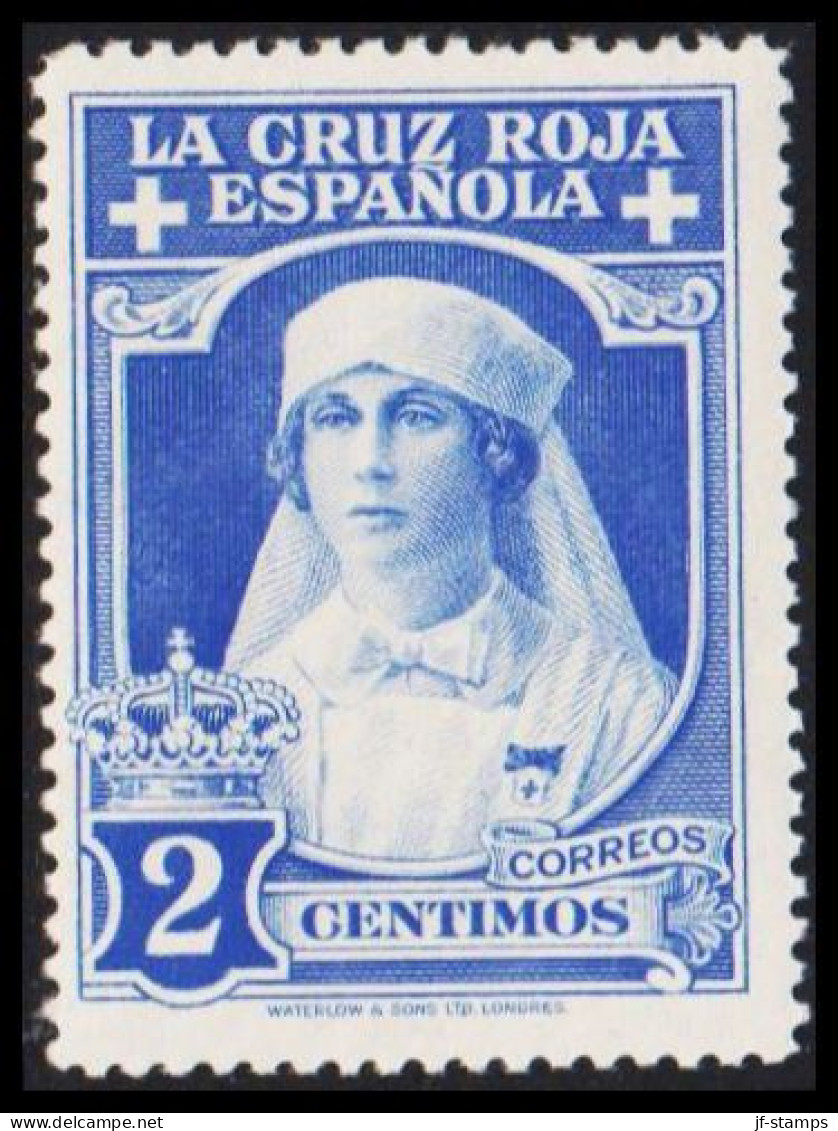 1926. ESPANA. RED CROSS. The Royal Family. 2 CTOS, Hinged (Michel 299) - JF545040 - Nuovi