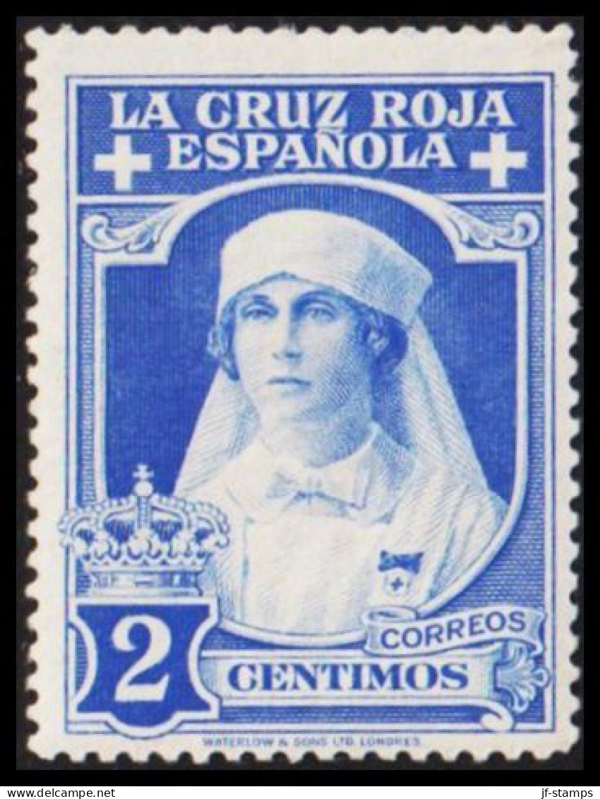 1926. ESPANA. RED CROSS. The Royal Family. 2 CTOS, Hinged (Michel 299) - JF545041 - Nuovi