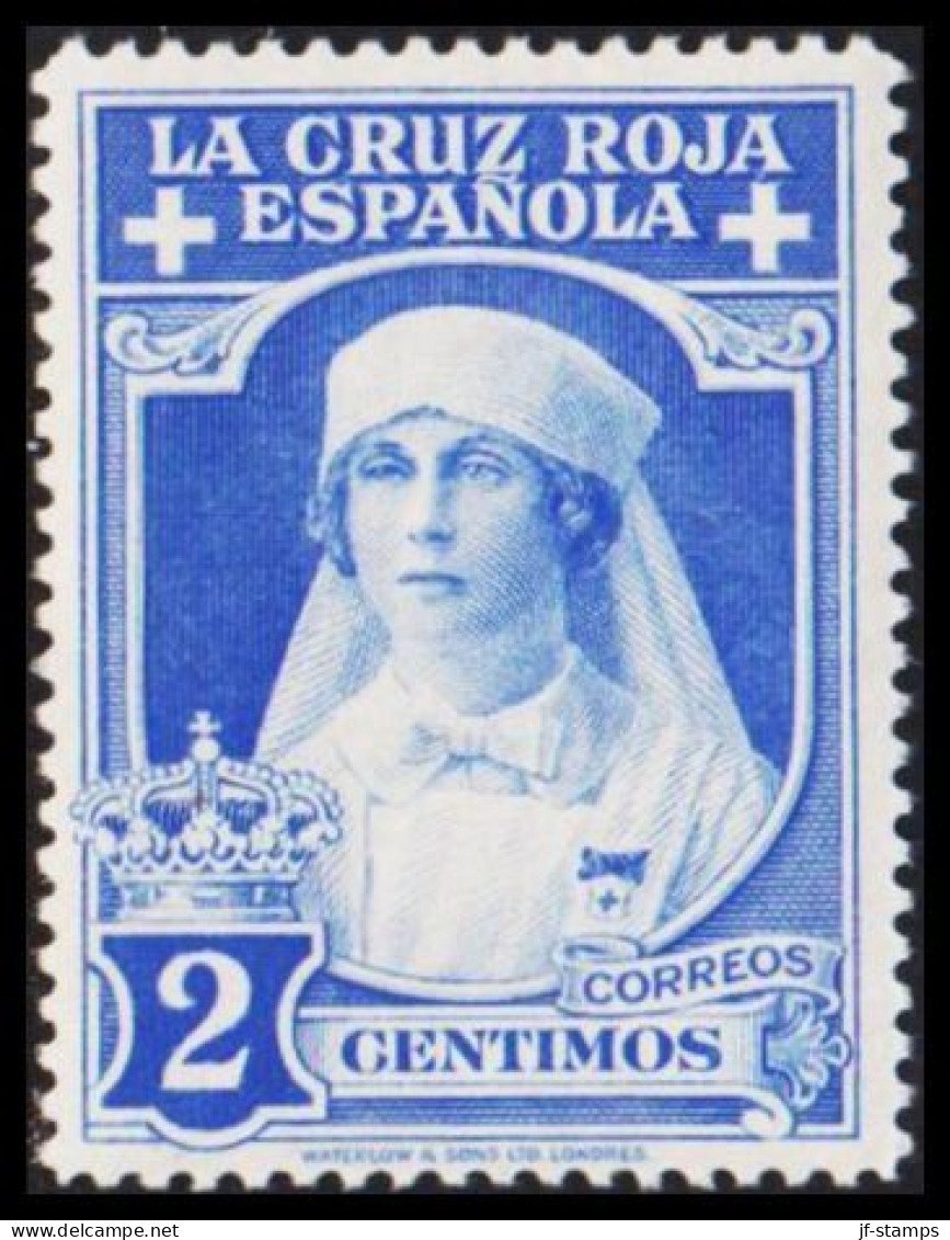 1926. ESPANA. RED CROSS. The Royal Family. 2 CTOS, Hinged (Michel 299) - JF545042 - Nuovi