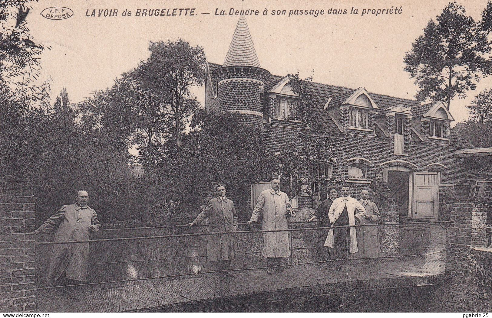 Brugelette Lavoir La Dendre A Son Passage Dans La Proprtee - Brugelette