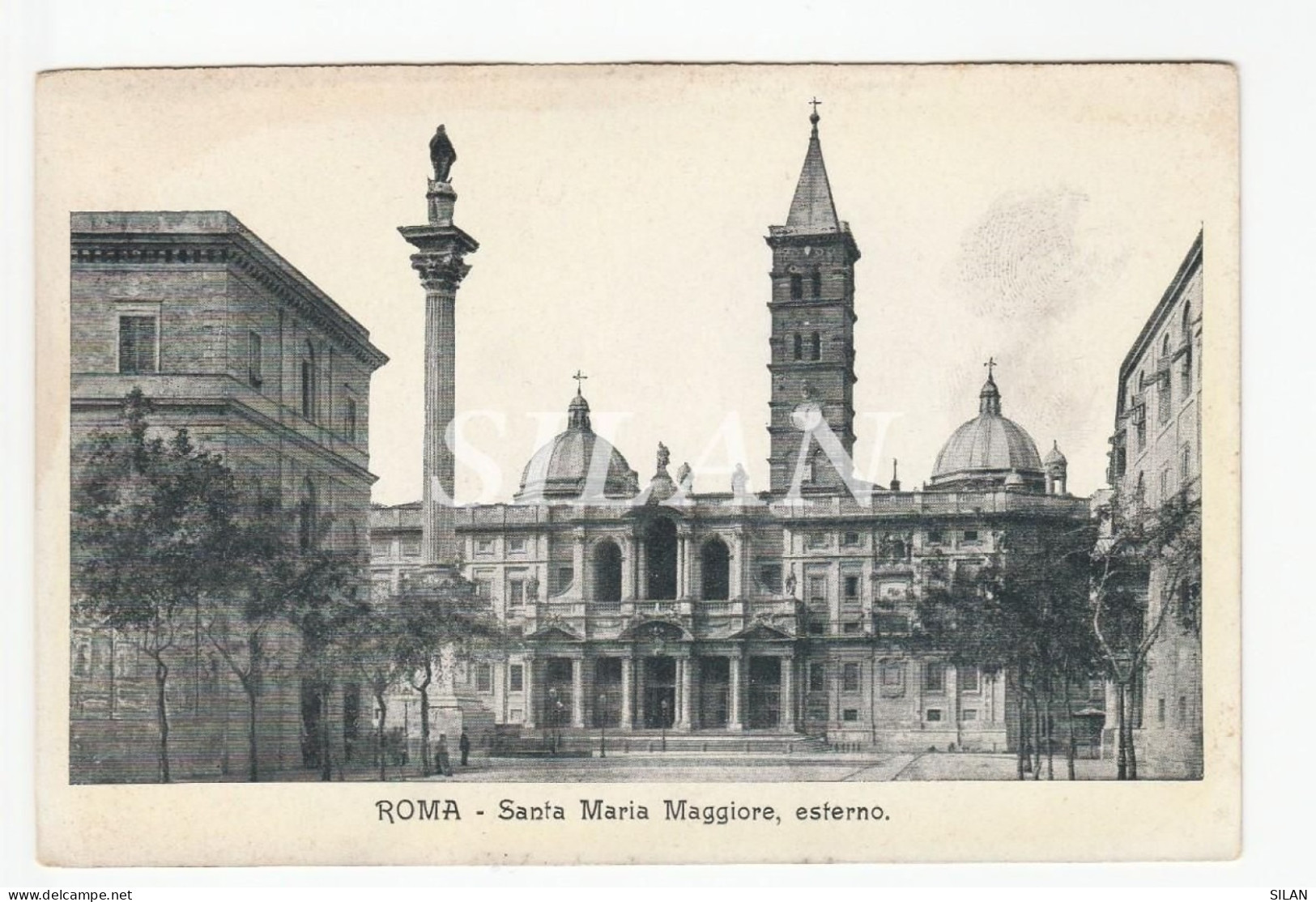 Postal Antigua Roma Santa María La Mayor - Antiquité