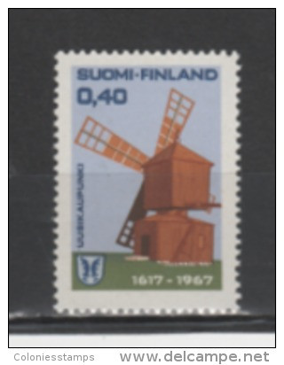 (SA0472) FINLAND, 1967 (350th Anniversary Of The Town Of Uusikaupunki). Mi # 620. MNH** Stamp - Nuovi